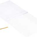 Bread Bags with Ties, Heavy Duty, Reusable, 100 Clear Bags and 100 Ties