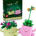 LEGO Botanicals Rocking Plants - Building Toy for Kids, Girls & Boys, Ages 9+ - Decor for Dorm Desk or Shelf - Housewarming Gift Ideas - 11506