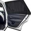 EcoNour Custom Fit Car Window Screens for Hyundai Tucson 20222026 | Rear Side Mesh Sun Shade Cover for Baby Privacy & Blackout Camping Protection | Breathable Car Window Accessories