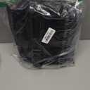 BAGSMART Expandable Tote Bag for Women, Puffer Work Tote Handbag, Quilted Carry On Bag for Travel Gym (Large, Black)