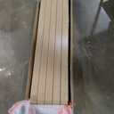 Wisteria Lane Aluminum Patio Dining Sets, 3 Pieces Patio Table Set, Outdoor Dining Table with 2 Bench, Outdoor Patio Dining Furniture Set with Removable Cushion for Lawn, Garden, Backyard