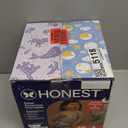 The Honest Company Comfort Dry Disposable Overnight Diapers for Sensitive Skin, Hypoallergenic, Baby Cozy Cloud and Star Signs Design Club Box Size 4 (2237 lbs) 48 Count