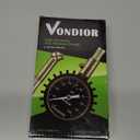 Vondior Tire Pressure Gauge (0-100 PSI) - Certified ANSI B40.1 Tire Gauge for Cars and Trucks, Large 2" Glow Dial Easy-Read Tire Gauges for Tire Pressure Car Accessories