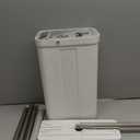 JOYMOOP Mop and Bucket Set with Wringer, Flat Mops for Floor Cleaning, Wall Mop Cleaner with Long Handle, Hardwood Floor Mop with 4 Microfiber Pads