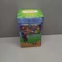 2 in 1 Soccer Ball& Football Games Set for Kids, Indoor Outdoor Sport Backyard Toss Party Game with 2 Balls Double Sided Flannel Target Soccer Gift for Boys 5-7 6-8 8-12 Years Old