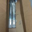 1 Pair | Soft Close Drawer Slides 22 inch, HBL Heavy Duty Cabinet Drawer Slides Replacement - Ball Bearing Full Extension, 200 LB Capacity, Made of Cold-Rolled Steel, Rust-Resistant & Long-Lasting. (Silver)