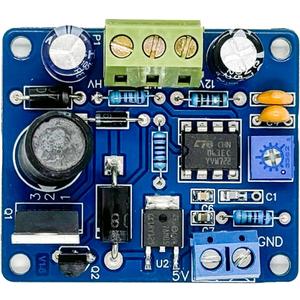 DC 12V to 170V High Voltage Boost Converter - HV Power Supply for Nixie/Magic Eye Tubes IN-12/IN-14/IN-18, 10V-13VDC Input, 130V-190V & 5V DC Output