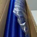 VINGLI Pool Vacuum Cleaner Automatic Sweeper Swimming Pool Creepy Crawler Vacuum with 33FT Hoses (Navy Blue&White)