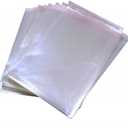 100 Pcs 8" x 10" Self Seal Clear Cellophane Bags Resealable Plastic Apparel Bags Perfect for Packaging Clothing, T-Shirt, Brochure, Prints, Handicraft Gift Bags