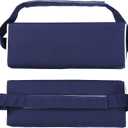 Enipate Outdoor Chaise Lounge Head Pillow, Pack of 2 Water Resistant Headrest Pillows with Elastic Band for Pool Patio Chairs