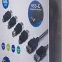 Philips 5-in-1 Universal USB Cable Kit, Includes Adapters for: Mini-B (5 PIN), USB-C, USB-B, Micro USB, and USB-A 2.0 Cable, for Mobile Devices, Laptops, Printers, Scanners, Cameras, SWU8002N/27
