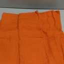 Kevin Textile Fall Outdoor Waterproof Throw Pillow Covers Decorative Farmhouse Water Resistant Checkered Cushion Covers for Tent Patio Garden Couch Sofa Pack of 2 (18x18 Inch Orange)