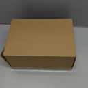 Bathroom Sink Faucets 2/3 Hole,Brushed Nickel Dual Handles 4 inch Plastic Plating Over Bathroom Faucet with Pop-up Drain and 2 Supply Hoses for Apartment Rvs Sink Vanity