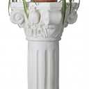 1 Pack 21.7 Inches Roman Column Pedestal Pillar Classical Wedding Greek Pillar for Indoor Outdoor Garden Birthday Party Decor or Display Pedestal Stand for Plants and Sculptures (Elegant)