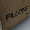 puredown Goose Feather Down Pillows, 100% Organic Cotton Cover, Luxury Hotel Collection Bed Pillows for Sleeping Set of 2, King Size