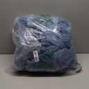 Amazon Basics Cotton Jersey 4-Piece Bed Sheet Set, King, Chambray Blue, Solid