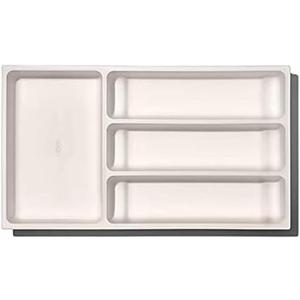 OXO Good Grips Kitchen Drawer, Expandable Utensil Organizer, White (Expandable (Pack of 1))