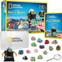 National Geographic Rocks & Mineral Collection - Rock Collection Box for Kids with 15 Gemstones and Crystals, Geology for Kids, Crystal Collection, Science Kit, Rock Gift