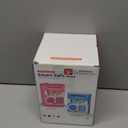 ATM Piggy Bank for Boys Girls, Vcertcpl Mini ATM Coin Bank Money Saving Box with Password Code, Kids Safe Money Jar for Real Money with Auto Grab Bill Slot, Great Gift Toy Bank for Kids (Blue)