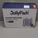 JollyPack 300 Pack Clear Plastic Cups 10 OZ Disposable Heavy-duty Hard Drinking Cups for Christmas, Wedding, Home, Dinner and other Events