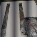 VOLISUN Farmhouse Bathroom Light Fixtures, 6 Light Bathroom Vanity Lights Over Mirror, Rustic Vanity Light for Bathrooms,Wood Bathrooms Lights Fixtures Over Mirror-UL Certificated