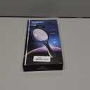 Large Magnifying Glass with Light, 5.5inch Handheld Illuminated Lighted Magnifier with 3 LED Lights for Seniors Reading, Inspection Coins, Jewelry, Exploring (Black)