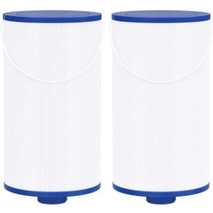 Spa Filter Compatible with FC-2402, 303279, Free Flow, AquaTerra, Fantasy Hot Tub Filter, 1 1/2" Finer Thread, 2 Pack