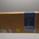 FITUEYES Floor TV Stand Tall for Living Room, Bedroom, Corner TV Stands for TVs up to 70 Inch Swivel TV Mount Stand with Height Adjustable Shelf Upgrade Sturdy Wood Base White