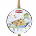 GC Healthy Ceramic Titanium-infused Jumbo Cooker w/ Lid, 11 Inch, Light Blue