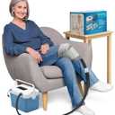 PhysioNatural Cold Therapy Machine - Compact Edition: Compression & Cryotherapy for All Body Parts | Portable Ice Therapy System for Post-Surgery Knee Recovery | Up to 6 Hours of Continuous Cold Relief