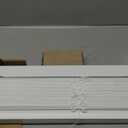 Lotus & Windoware Cordless, 2 Inch Faux Wood Blind, 34" Wide x 60" Long, Window Blinds, Blinds & Shades, Blinds for Indoor Windows, Embossed, Bright White
