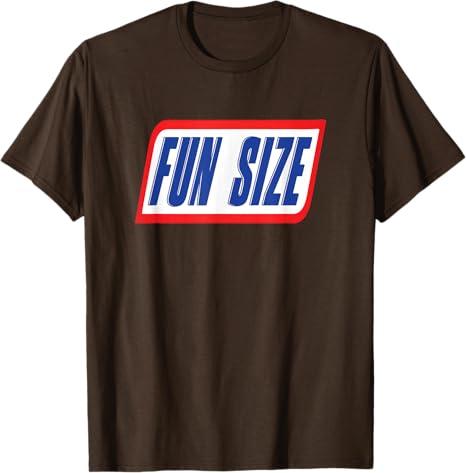 Fun Size - Candy Bar Style Label T-Shirt, L