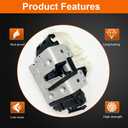 Door Lock Latch Actuator, Rear Left Side | Compatible with Wrangler 2018-2024, Gladiator 2020-2023 Front Right Passenger Side Door Latch Assembly