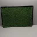 PETMAKER Artificial Grass Puppy Pee Pad for Dogs and Small Pets with Tray - 20x30 inches Washable 3-Layer Reusable Indoor Dog Potty Grass Training Pad, Easy Clean Pet Housebreaking Potty Solution