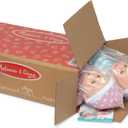 Melissa & Doug Mine to Love Luke & Lucy Realistic Twin Baby Dolls (15-inch) - Dolls and Accessories with Pacifiers for Pretend Play, Toddler Toys for Ages 18M+