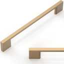 10 Pack Champagne Bronze Cabinet Pulls 6.3 Inch(160mm) Kitchen Cabinet Handles Cabinet Hardware for Drawer Pulls