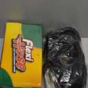 Flexi Hose Lightweight Expandable Garden Hose, 50FT - Retractable Garden Hose, Water Hose - No-Kink Flexibility, 3/4 Inch Solid Brass Fittings and Double Latex Core (Black)