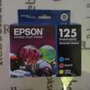 Epson 125 Genuine Ink Standard Capacity 3 Color Combo Pack T125520 | Works With Stylus NX-125 NX-127 NX-130 NX-230 NX-420 NX-530 NX-625 WorkWorks Withce WF-320 WF-323 WF-325 WF-520 Printers