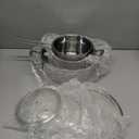 Aufranc Stainless Steel Pots And Pans Set, 6 Piece Nonstick Kitchen Induction Cookware Set, Works With Induction/Electric And Gas Cooktops, Nonstick, Dishwasher