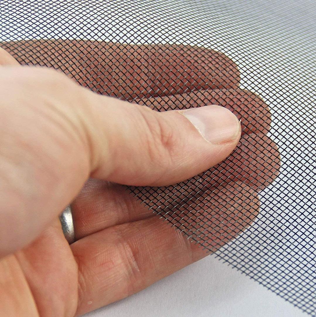 Stainless Steel Woven Wire Mesh 16 Mesh Wire Mesh Roll, Stainless Steel Woven Wire Mesh, Window Screen Mesh, Mosquito Net for Windows to Prevent Mosquitoes (1x4m, Silver)