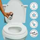 Poo-Pourri Before-You-Go Toilet Spray, Fresh Sea Salt, 4 Fl Oz, Up to 200 Uses, Bathroom Odor Deodorizer, Plant-Based with Essential Oils, for Home or Work, Sea Salt, Bergamot & Eucalyptus Scent