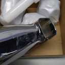 Tub Shower Trim Set, Shower Knobs 3 Piece and Bath Tub Spout, with Four in One Tub Spout Adapter for Pfister 3 Faucet Handle and Tub Shower Faucet, and for 1/2'', 3/4'' IPS Inside Thread (Chrome)