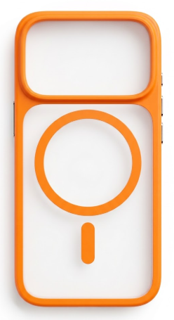 Case for iPhone 17 Pro, MagSafe Orange