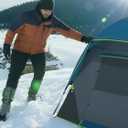 CAMEL CROWN Men's Winter Ski Jacket Mountain Snow Coats Waterproof Detachable Hood Windproof Fleece Rain Jackets (XXXL)