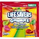 LIFE SAVERS 5 Flavors Gummies Candy Bag, Gummy Candy Snacks, 26 oz 6 Pack | 5 Flavors gummy candy bags bulk; 26 oz Pack of 6 for snacks, treats, goodie bags, road trips, lunchbox, office Best By: 12/2026