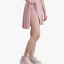 Wontis Women's Athletic Skirts with Shorts- Athletic High-Waist Pleated Skater-Tennis-Golf Skirt with Built-in Shorts M