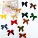 Vintage Brown Velvet Ribbon 5/8 Inch Wide 50 Yards for Christmas Tree Gift Wrapping Flower Bouquet Home Decoration DIY Projects