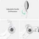 B Beauty Planet 30X Magnifying Mirror for Travel with Handle, Double-Sided 1X/30X Magnification Hand Mirror for Makeup,Travel Mirror for Desk 5 Inches