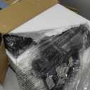 Laplusbelle 2-Pack Outdoor Wall Lights, Porch Lights, Waterproof Outdoor Wall Sconce, Exterior Light Fixture Matte Black with Clear Glass Shade for Garage Patio Front Door Balcony, 12in.