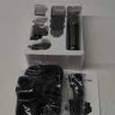 Multi-Function Oil Head Electric Hair Clipper Home Shaving Clipper Set Hair Clipper Special Digital Display Engraving (Titanium Gray)